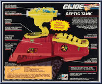 Septic Tank from G.I. Joe - Classic Collection - Series 10 - Eco Warriors manufactured by Hasbro [Back]