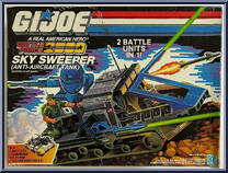 Sky Sweeper (Anti-Aircraft Tank) from G.I. Joe - Classic Collection - Battle Force 2000 - Accessories manufactured by Hasbro [Front]