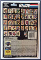 Snow Serpent from G.I. Joe - Classic Collection - Series  4 manufactured by Hasbro [Back]