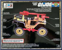 Tiger Paw from G.I. Joe - Classic Collection - Tiger Force - Accessories manufactured by Hasbro [Back]