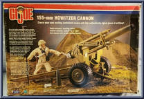 155-mm Howitzer Cannon from G.I. Joe - Classic Collection 12" Scale - Basic Series manufactured by Hasbro [Back]