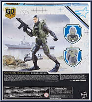 Action Sailor from G.I. Joe - Classified - 60th Anniversary manufactured by Hasbro [Back]