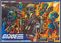 Cobra Viper Officer & Vipers from G.I. Joe - Classified - Basic Series manufactured by Hasbro [Front]