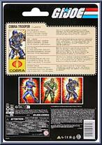 Cobra Trooper from G.I. Joe - Classified - Retro manufactured by Hasbro [Back]