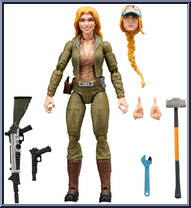 Courtney "Cover Girl" Krieger from G.I. Joe - Classified - Retro manufactured by Hasbro [Loose]