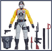 Python Crimson Guard from G.I. Joe - Classified - Python Patrol manufactured by Hasbro [Loose]