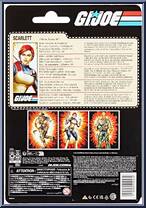 Scarlett from G.I. Joe - Classified - Retro manufactured by Hasbro [Back]