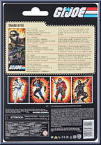 Snake Eyes from G.I. Joe - Classified - Retro manufactured by Hasbro [Back]