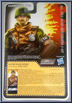 Sure Fire from G.I. Joe - Collector's Club - 2013 Series manufactured by Hasbro [Back]