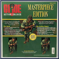 Action Soldier (White / Blonde Hair) from G.I. Joe - Commemorative Collection - Masterpiece Edition manufactured by Hasbro [Back]