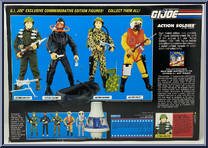 Action Soldier from G.I. Joe - Commemorative Collection - Black Box manufactured by Hasbro [Back]