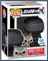 Snake Eyes with Timber (Retro Toys) from G.I. Joe - Pop! Vinyl Figures manufactured by Funko [Front]