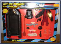 Navy Seal Commando from G.I. Joe - Hall of Fame - Deluxe Mission Gear manufactured by Hasbro [Front]