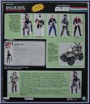 Rapid-Fire from G.I. Joe - Hall of Fame - Exclusives manufactured by Hasbro [Back]