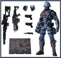 Cobra Trooper from G.I. Joe - Exquisite Mini Series manufactured by Hiya Toys [Loose]
