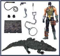 Croc Master & Fiona from G.I. Joe - Exquisite Mini Series manufactured by Hiya Toys [Loose]