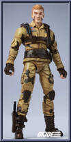Dusty from G.I. Joe - Exquisite Mini Series manufactured by Hiya Toys [Loose]