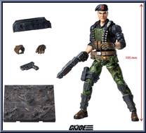 Flint from G.I. Joe - Exquisite Mini Series manufactured by Hiya Toys [Loose]