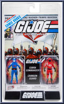 Cobra Commander / Crimson Guard from G.I. Joe - Page Punchers manufactured by McFarlane [Front]