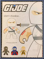 Storm Shadow from G.I. Joe - Mighty Muggs - Wave 1 manufactured by Hasbro [Back]