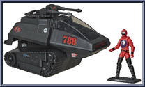 Cobra H.I.S.S. (with Cobra H.I.S.S. Driver) from G.I. Joe - Retro - Vehicles manufactured by Hasbro [Loose]
