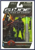 Cobra Eel (Underwater Trooper) from G.I. Joe - Rise of Cobra - Collection 2 - Wave 3 manufactured by Hasbro [Front]