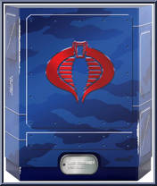 Cobra Commander from G.I. Joe - Ultimates manufactured by Super7 [Back]