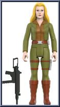 Cover Girl from G.I. Joe - ReAction Figures manufactured by Super7 [Loose]