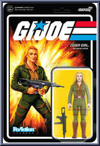 Cover Girl from G.I. Joe - ReAction Figures manufactured by Super7 [Front]