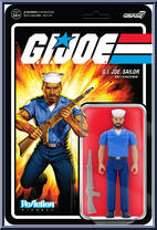 G.I. Joe Sailor from G.I. Joe - ReAction Figures manufactured by Super7 [Front]