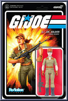 G.I. Joe Soldier from G.I. Joe - ReAction Figures manufactured by Super7 [Front]