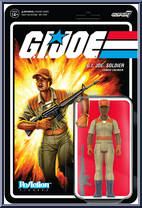 G.I. Joe Soldier from G.I. Joe - ReAction Figures manufactured by Super7 [Front]