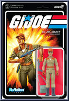 G.I. Joe Soldier from G.I. Joe - ReAction Figures manufactured by Super7 [Front]