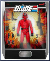 Red Laser from G.I. Joe - Ultimates manufactured by Super7 [Front]