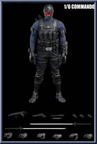 Commando Snake Eyes from G.I. Joe - Basic Series manufactured by Threezero [Loose]