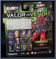 Cobra Viper / Tele-Viper from G.I. Joe - Valor vs Venom - 2-Packs manufactured by Hasbro [Back]