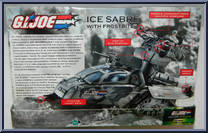 Ice Sabre (Frostbite) from G.I. Joe - Valor vs Venom - Vehicles manufactured by Hasbro [Back]