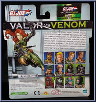 Scarlett / Switch Gears (Desert Patrol Squad) from G.I. Joe - Valor vs Venom - 2-Packs manufactured by Hasbro [Back]