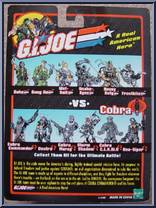 Duke vs. Cobra Commander (Red) from G.I. Joe vs. Cobra - Basic Series manufactured by Hasbro [Back]