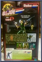 Duke from G.I. Joe vs. Cobra - 12" Scale manufactured by Hasbro [Back]