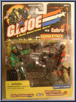 Sgt. Stalker vs. Neo-Viper Commander from G.I. Joe vs. Cobra - Basic Series manufactured by Hasbro [Front]