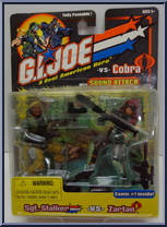 Sgt. Stalker vs. Zartan from G.I. Joe vs. Cobra - Basic Series manufactured by Hasbro [Front]