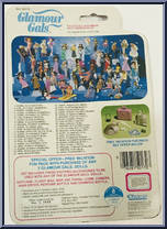 Loni in Lemon Peel from Glamour Gals - Basic Series manufactured by Kenner [Back]