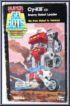 Cy-Kill from Go-Bots - Super Go-Bots manufactured by Tonka [Front]
