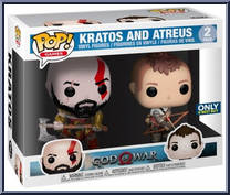 Kratos & Atreus from God of War - Pop! Sets manufactured by Funko [Front]