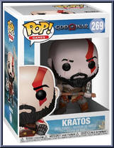 Kratos (with Axe) from God of War - Pop! Vinyl Figures manufactured by Funko [Front]
