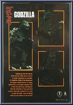 Godzilla (1954) from Godzilla - Poster Boxes manufactured by Neca [Back]