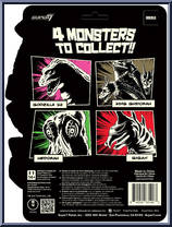 Godzilla '62 (Glow) (Toho) from Godzilla - ReAction Figures manufactured by Super7 [Back]