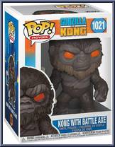 Kong with Battle Axe from Godzilla vs Kong - Pop! Vinyl Figures manufactured by Funko [Front]