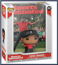 Tiger Woods (Blue Shirt) from Golf - Pop! Magazine Covers manufactured by Funko [Front]